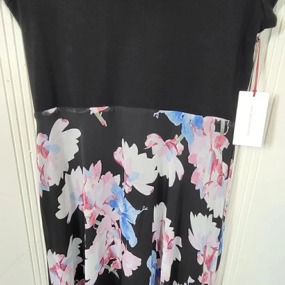 Vince Camuto Black Floral Dress - Picture 5 of 9